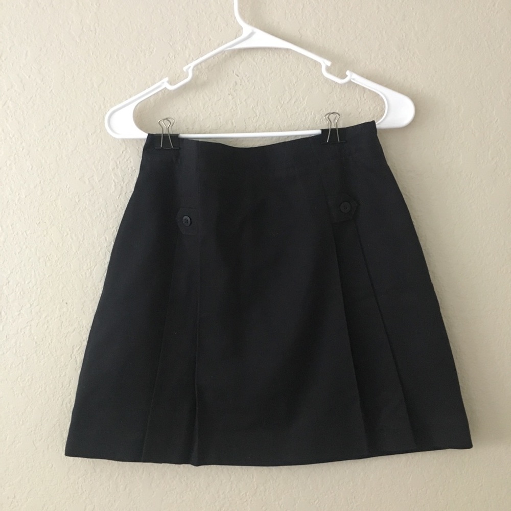 black uniform skirt